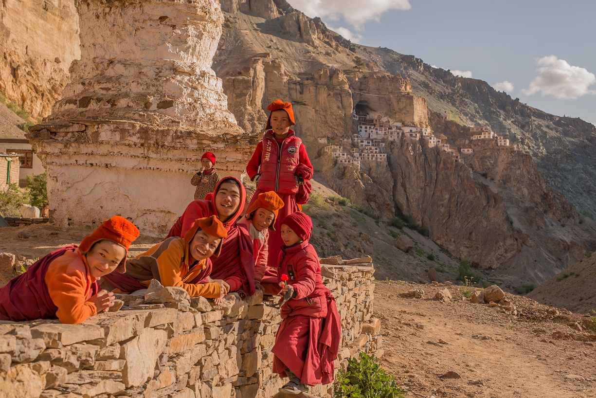 local ladakhi people