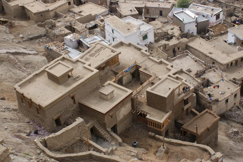 Mud Houses in Old City Ladakh